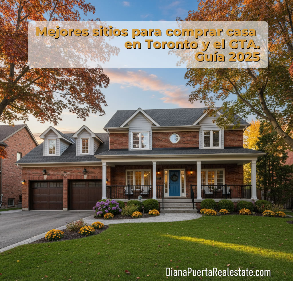Mejores sitios para comprar casa en Toronto y el GTA | Guía 2025
