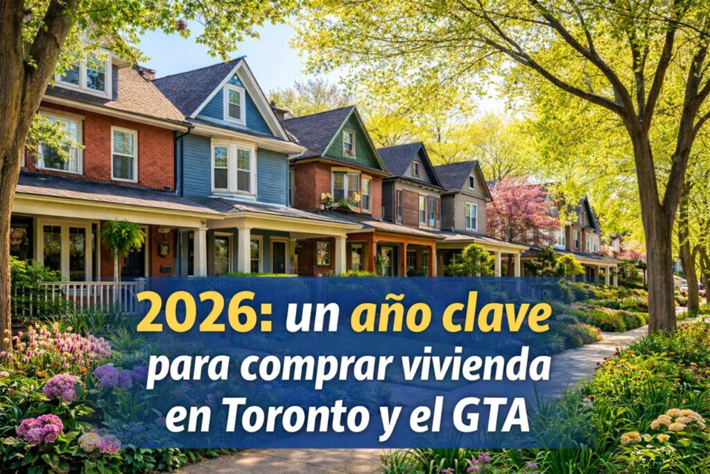 Mercado inmobiliario en Toronto y GTA: señales de recuperación y oportunidades para 2026